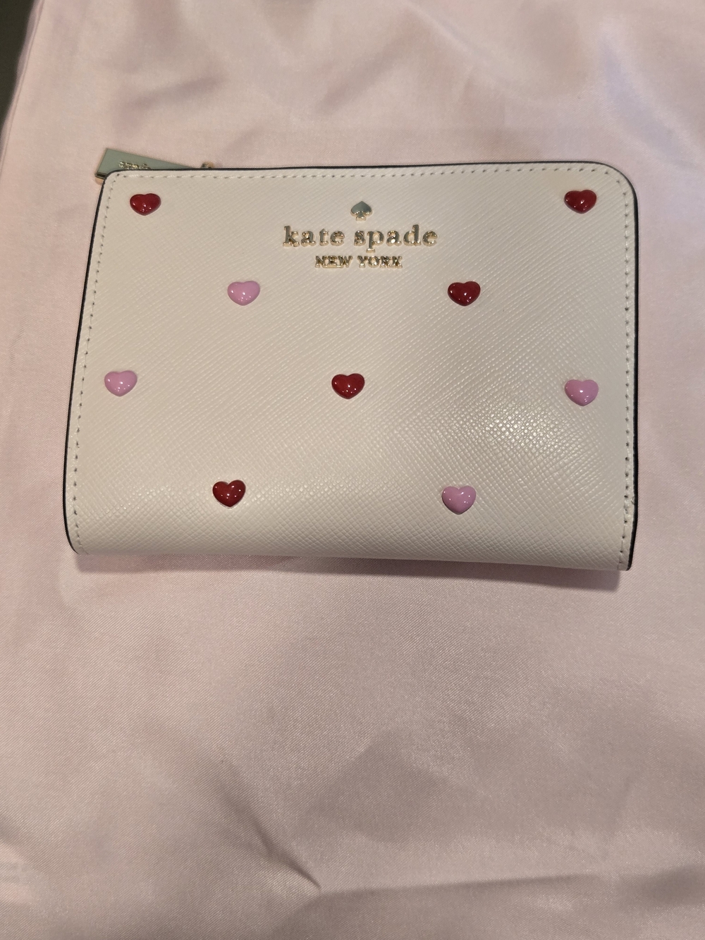 Kate Spade Madison Heart Studs Set Pink NWT - Picture 5 of 15